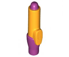 Minifigure, Utensil Pen with Magenta Tip and Cap Pattern