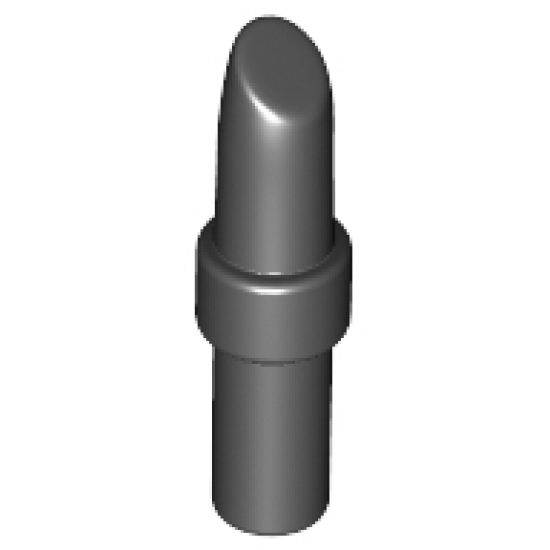 Minifigure, Utensil Lipstick with Black Handle Pattern