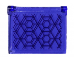 Glass for Window 1 x 4 x 3 - Opening with Hexagons and Diamonds Pattern (Sticker) - Set 76103