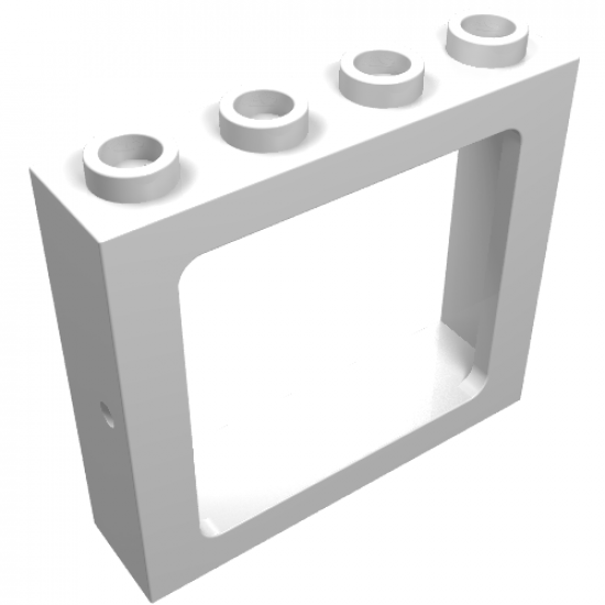 Window 1 x 4 x 3 Train - Hollow Studs