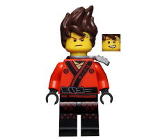 Kai - The LEGO Ninjago Movie, Hair, Flat Silver Scabbard