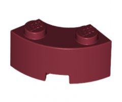 Brick, Round Corner 2 x 2 Macaroni with Stud Notch and Reinforced Underside