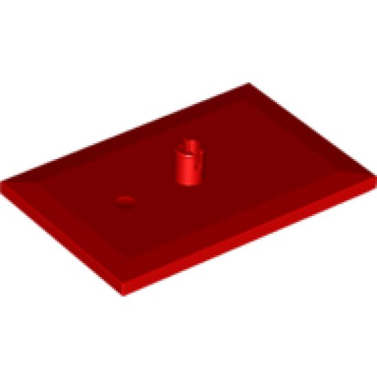 Train Bogie Plate (Tile, Modified 6 x 4 with 5mm Pin)