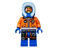 Arctic Explorer, Male with Orange Goggles
