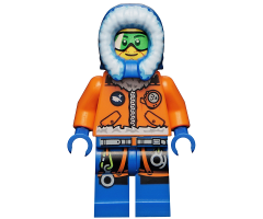 Arctic Explorer, Male with Green Goggles