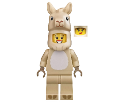 Llama Costume Girl - Minifigure Only Entry