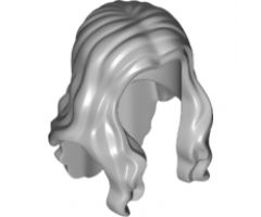 Minifigure, Hair Long Wavy with Center Part