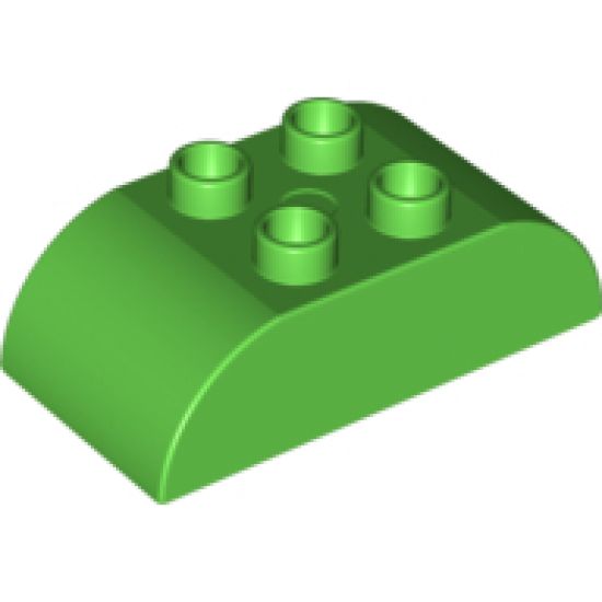 Duplo, Brick 2 x 4 Curved Top