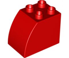 Duplo, Brick 2 x 3 x 2 with Curved Top