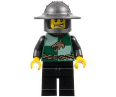 Kingdoms - Dragon Knight Quarters, Helmet with Broad Brim, Gold Tooth