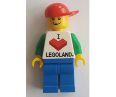 LEGOLAND Park Male, I Brick LEGOLAND Top