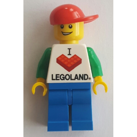 LEGOLAND Park Male, I Brick LEGOLAND Top