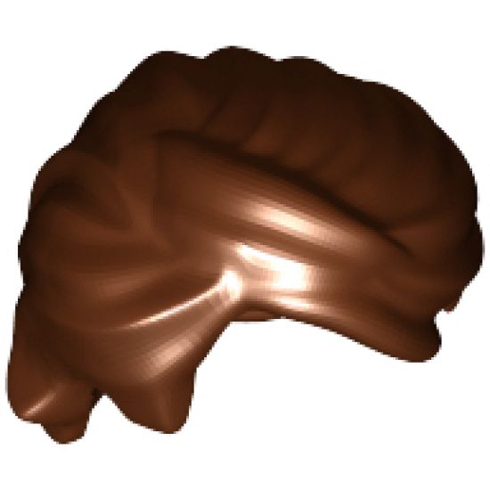 Minifigure, Hair Swept Back Tousled