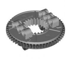 Technic Turntable Large Type 2 with Black Outside Gear Section