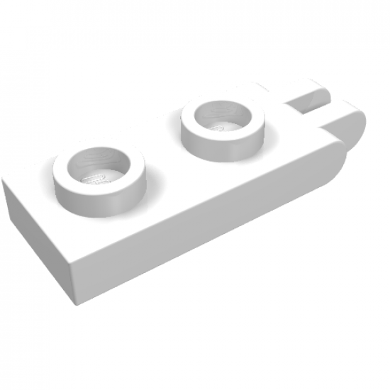 Hinge Plate 1 x 2 with 2 Fingers - Hollow Studs