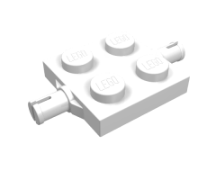 Plate, Modified 2 x 2 with Wheels Holder
