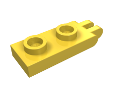 Hinge Plate 1 x 2 with 2 Fingers - Hollow Studs