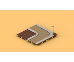 Dutch Road Bricks One-way Corner MILS 32x32