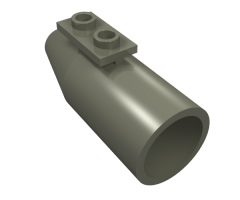 Aircraft Engine Smooth Large, 1 x 2 Thin Top Plate
