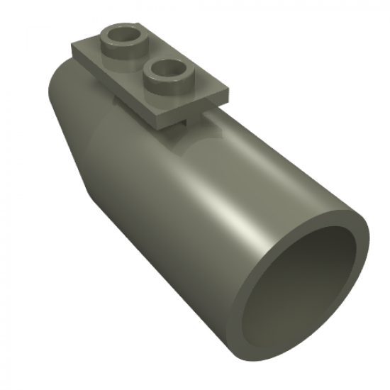 Aircraft Engine Smooth Large, 1 x 2 Thin Top Plate