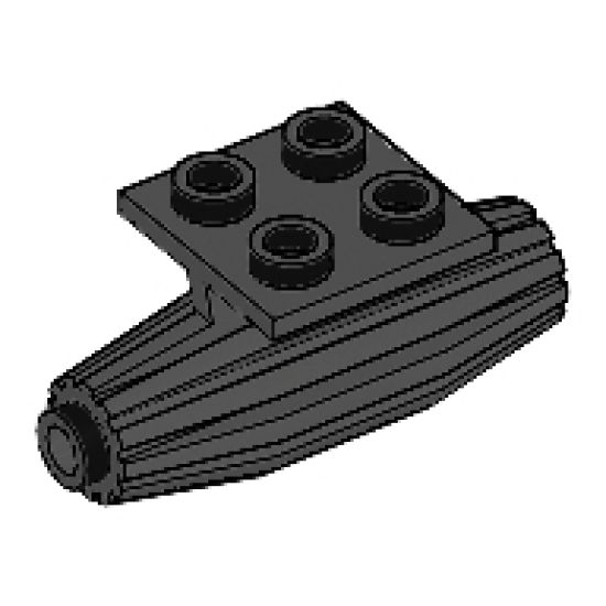 Aircraft Engine Strakes, 2 x 2 Thin Top Plate