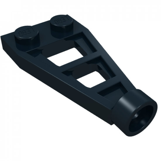 Plate, Modified 1 x 2 with Long Stud Receptacle (Space Wing)