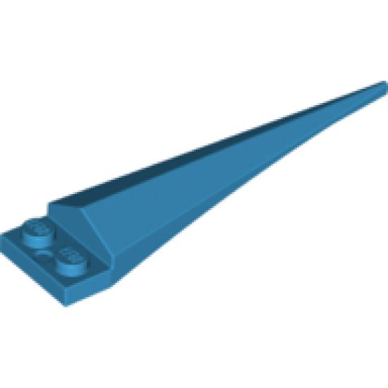 Plate, Modified 1 x 2 with Angular Extension and Flexible Dark Azure Tip