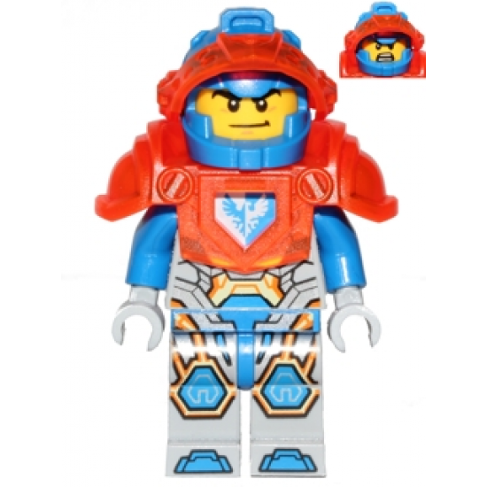 Clay, Trans-Neon Orange Armor
