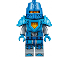 Nexo Knight Soldier - Dark Azure Armor, Blue Helmet with Eye Slit, Dark Azure Hands