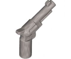 Minifigure, Weapon Gun, Pistol Revolver - Small Barrel