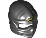 Minifigure, Headgear Ninjago Wrap with Gold Ninjago Logogram 'Earth' Pattern (Cole)