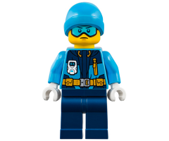 Arctic Explorer - Ski Beanie Hat, Light Blue Ski Goggles