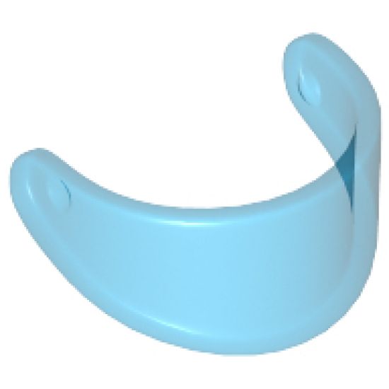 Minifigure, Headgear Accessory Visor Standard