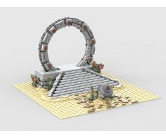 Stargate in Minifigure Scale