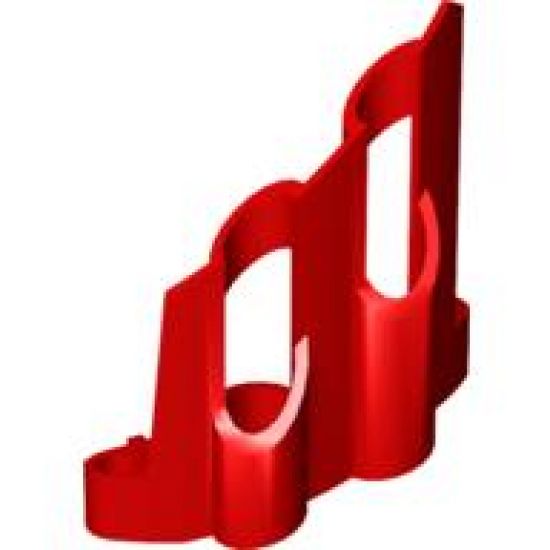 Technic, Panel Fairing # 2 Large Short, Large Holes, Side B