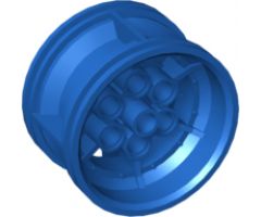 Wheel 43.2mm D. x 26mm Technic Racing Small, 6 Pin Holes