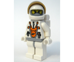 Mars Mission Astronaut with Helmet, Balaclava and Backpack