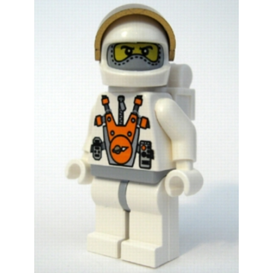 Mars Mission Astronaut with Helmet, Balaclava and Backpack