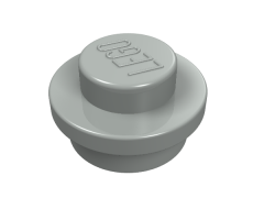 Plate, Round 1 x 1