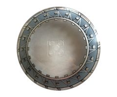 Dish 10 x 10 Inverted (Radar) - Hollow Studs with Serrated Blades Pattern