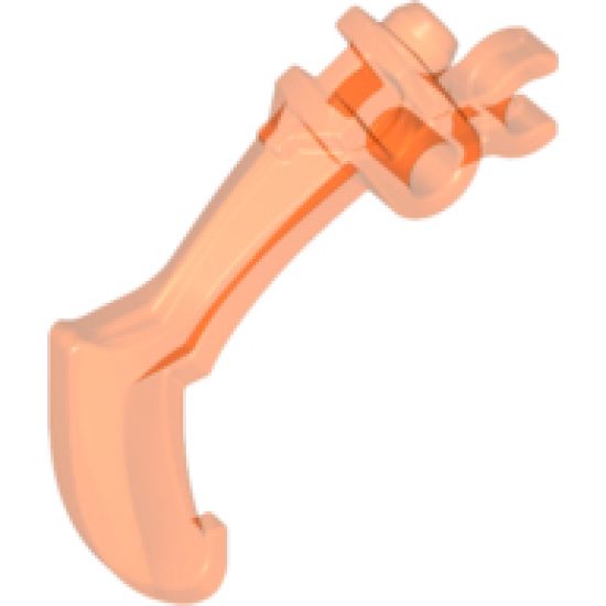 Bionicle Weapon Claw - Bent and Notched with Clip