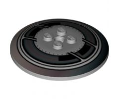 Dish 6 x 6 Inverted (Radar) - Hollow Studs with SW AT-AT/AT-TE Pattern