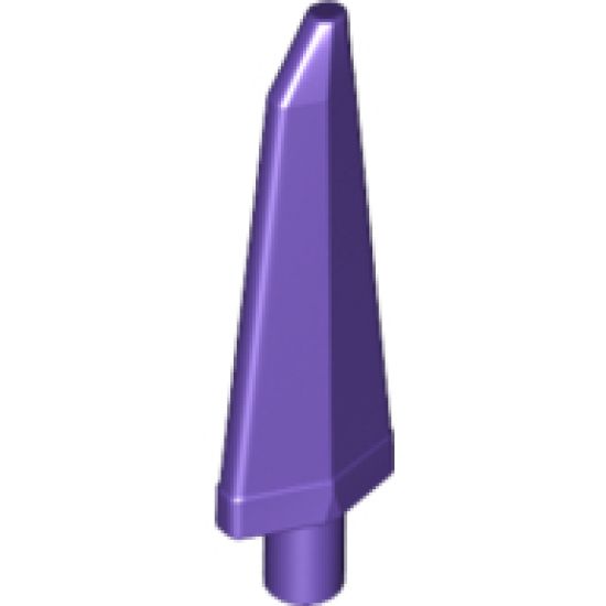 Minifigure, Weapon Sword, Spike Flexible 3.5L with Pin