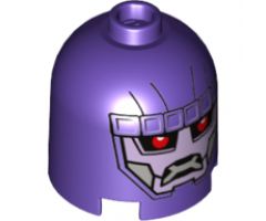 Brick, Round 2 x 2 x 1 2/3 Dome Top with Sentinel Face Pattern