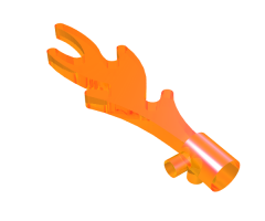 Energy Effect Wave Rounded with Base Pins (Castle Dragon Flame, Seaweed, Water)
