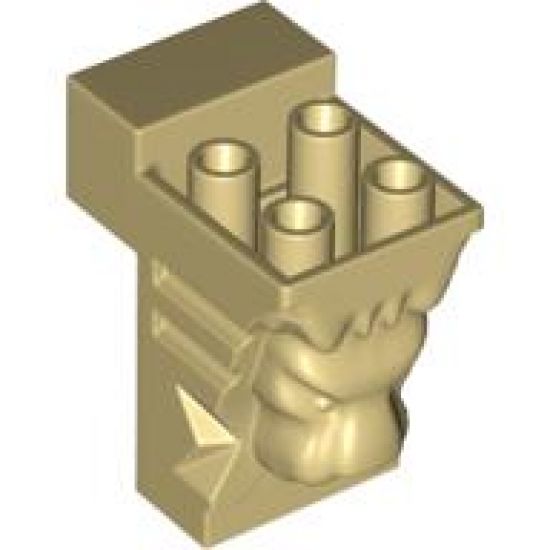 Brick, Modified 2 x 3 x 3 with Cutout and Lion Head