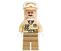 Hoth Rebel Trooper Tan Uniform (Moustache)