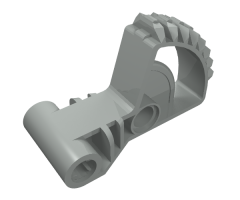 Technic, Gear Arm 2 x 5 with 1/4 Gear 8 Tooth Double Bevel