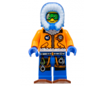 Arctic Explorer, Male with Green Goggles and Snowshoes