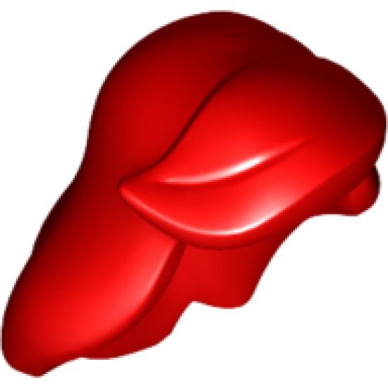 Minifigure, Hair Female Long Full with Bangs Swept to Right Side